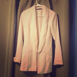 Blush blazer